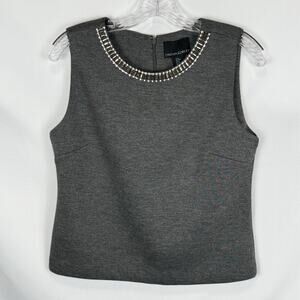 Womens Cynthia Rowley Size M Sleeveless Top Mature Career Formal Cocktail Church